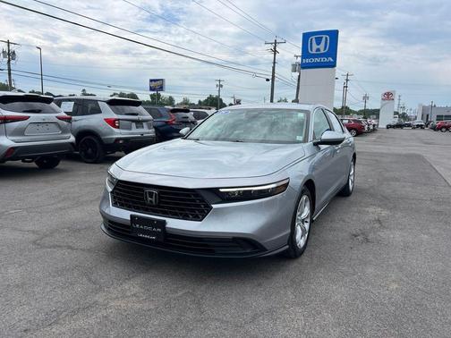 Solar Silver Metallic 2025 Honda Accord LX