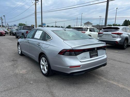 Solar Silver Metallic 2025 Honda Accord LX