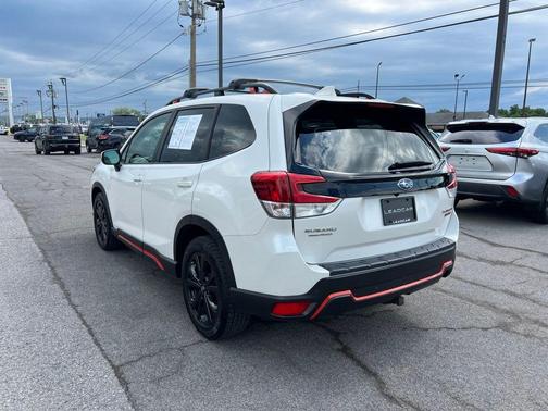 Crystal White Pearl 2021 Subaru Forester Sport