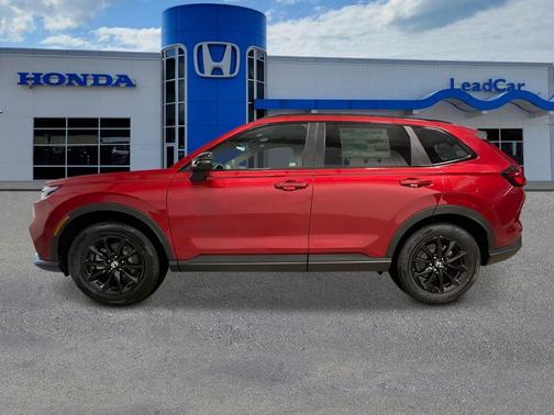 Radiant Red Metallic 2026 Honda CR-V Hybrid Sport-L
