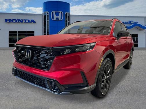 Radiant Red Metallic 2026 Honda CR-V Hybrid Sport-L