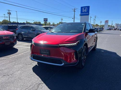 Red / Black 2023 Toyota bZ4X Limited