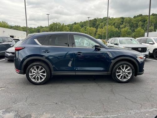 Deep Crystal Blue Mica 2021 Mazda CX-5 Grand Touring