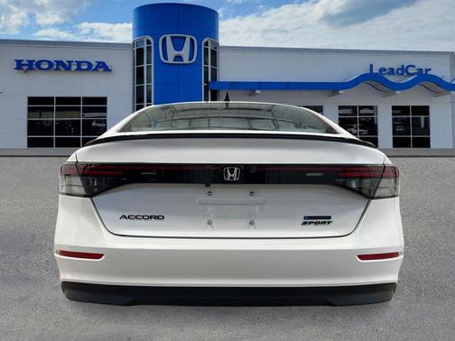 Platinum White Pearl 2026 Honda Accord Hybrid Sport