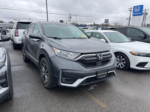 Modern Steel Metallic 2021 Honda CR-V EX