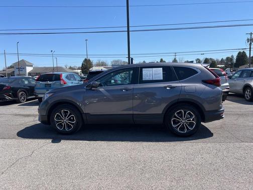 Modern Steel Metallic 2021 Honda CR-V EX