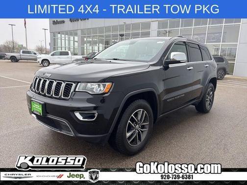 Diamond Black 2018 Jeep Grand Cherokee Limited