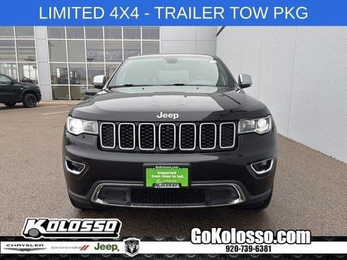 Diamond Black 2018 Jeep Grand Cherokee Limited