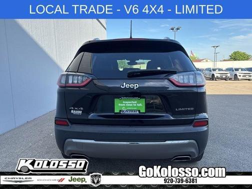 Diamond Black 2019 Jeep Cherokee Limited