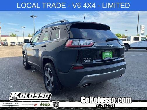 Diamond Black 2019 Jeep Cherokee Limited