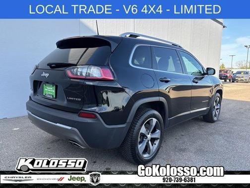 Diamond Black 2019 Jeep Cherokee Limited