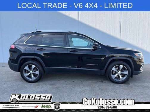 Diamond Black 2019 Jeep Cherokee Limited