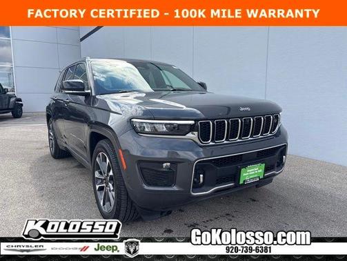Metallic 2023 Jeep Grand Cherokee Overland