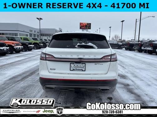 2020 Lincoln Nautilus Reserve