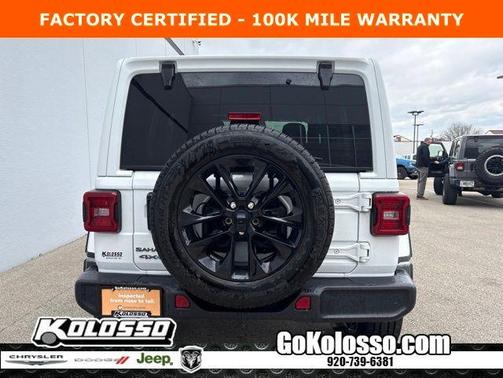 Bright White Clearcoat 2025 Jeep Wrangler 4xe Sahara