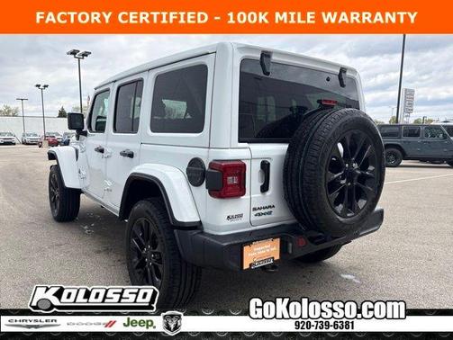 Bright White Clearcoat 2025 Jeep Wrangler 4xe Sahara