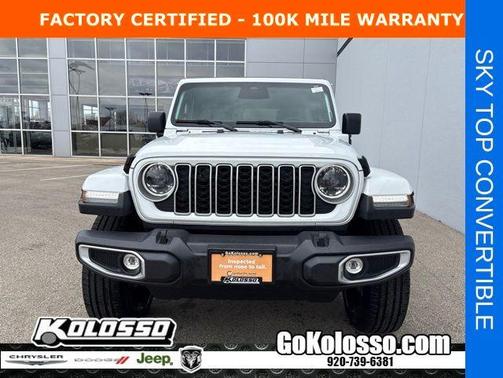 Bright White Clearcoat 2025 Jeep Wrangler 4xe Sahara