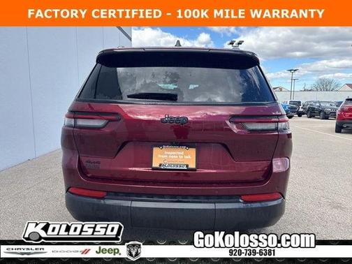 Velvet Red Pearlcoat 2024 Jeep Grand Cherokee L Laredo