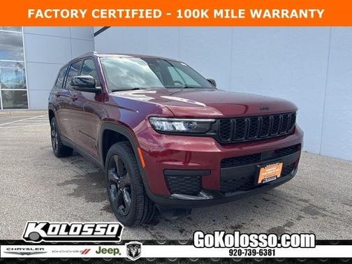 Velvet Red Pearlcoat 2024 Jeep Grand Cherokee L Laredo