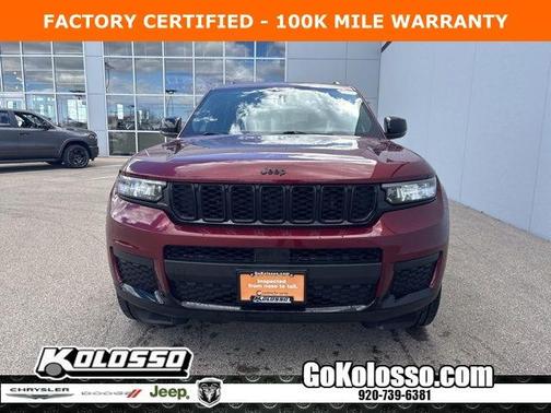 Velvet Red Pearlcoat 2024 Jeep Grand Cherokee L Laredo