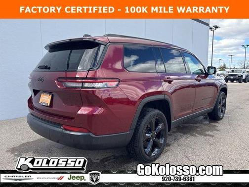 Velvet Red Pearlcoat 2024 Jeep Grand Cherokee L Laredo