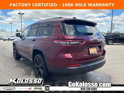 Velvet Red Pearlcoat 2024 Jeep Grand Cherokee L Laredo