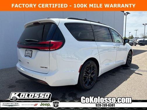 Bright White Clearcoat 2025 Chrysler Pacifica Limited