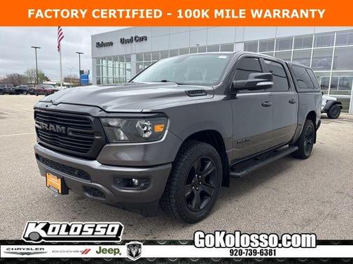 Granite Crystal Clearcoat Metallic 2021 RAM 1500 Big Horn