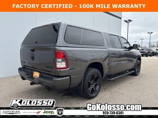 Granite Crystal Clearcoat Metallic 2021 RAM 1500 Big Horn