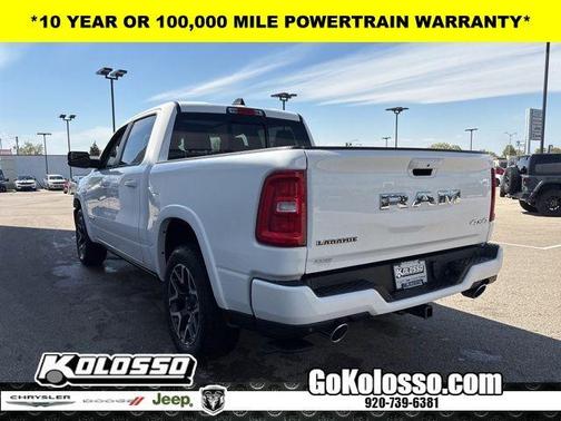 Bright White Clearcoat 2026 RAM 1500 Laramie