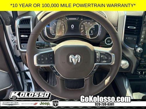 Bright White Clearcoat 2026 RAM 1500 Laramie
