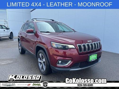 Velvet Red Pearlcoat 2019 Jeep Cherokee Limited