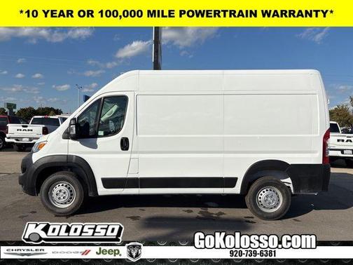 Bright White Clearcoat 2026 RAM ProMaster 2500 High Roof