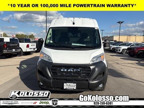 Bright White Clearcoat 2026 RAM ProMaster 2500 High Roof