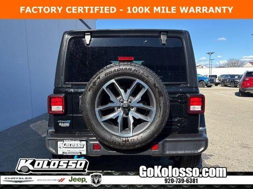 Black Clearcoat 2024 Jeep Wrangler 4xe Sport