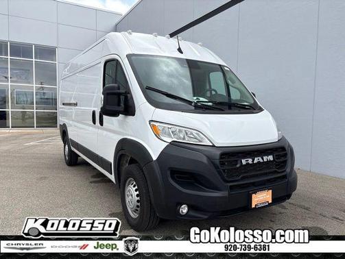 Bright White Clearcoat 2025 RAM ProMaster 2500 High Roof