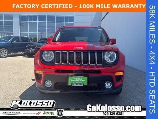 Colorado Red Clearcoat 2020 Jeep Renegade Latitude