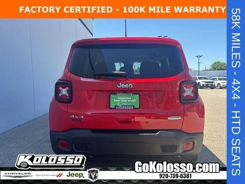 Colorado Red Clearcoat 2020 Jeep Renegade Latitude