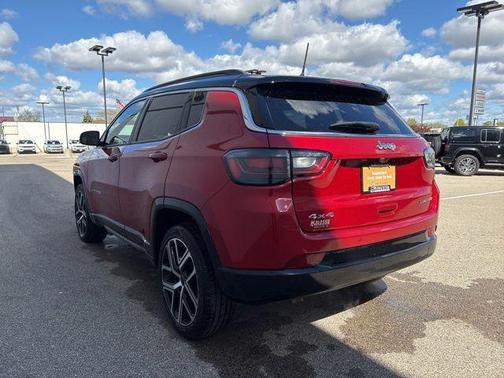 Red 2025 Jeep Compass Limited