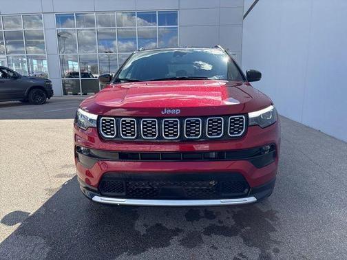 Red 2025 Jeep Compass Limited