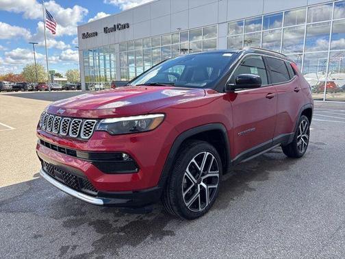 Red 2025 Jeep Compass Limited