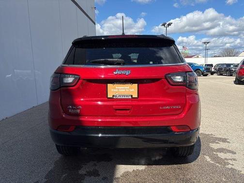 Red 2025 Jeep Compass Limited