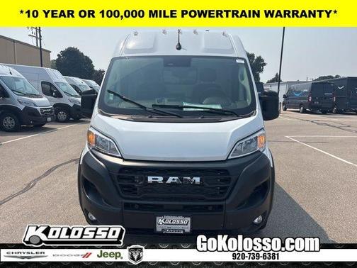Bright White Clearcoat 2025 RAM ProMaster 2500 High Roof