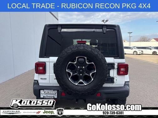 Bright White Clearcoat 2020 Jeep Wrangler Unlimited Rubicon