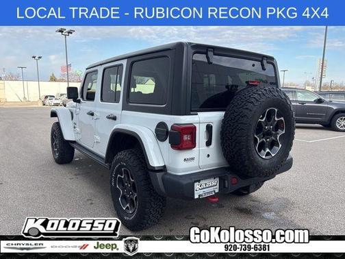 Bright White Clearcoat 2020 Jeep Wrangler Unlimited Rubicon