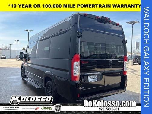 Black Clearcoat 2026 RAM ProMaster 3500 Window Van High Roof