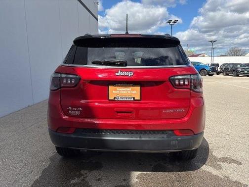 Red 2024 Jeep Compass Limited