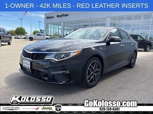 Ebony Black 2020 Kia Optima SX Turbo