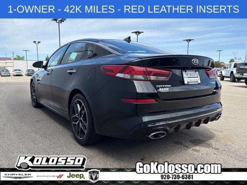 Ebony Black 2020 Kia Optima SX Turbo