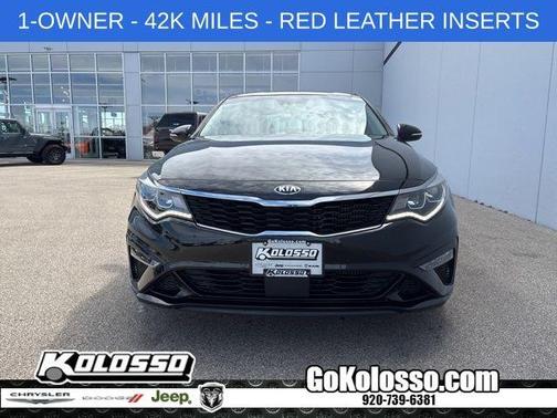 Ebony Black 2020 Kia Optima SX Turbo